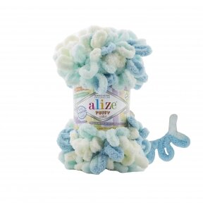Alize Puffy Color, 100 г, 9 м
