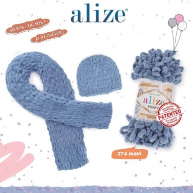 Alize Puffy, 100 g., 9 m. 9