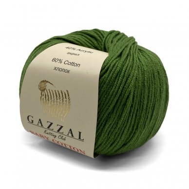 Gazzal Baby Cotton, 50г, 165м
