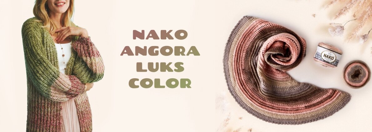 Nako Angora Luks Colors