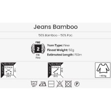 Yarner Jeans Bamboo, 50g., 150m.