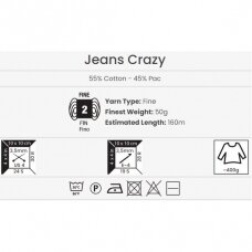 YarnArt Jeans Crazy, 50g., 160m.